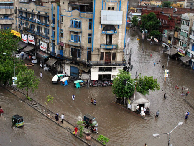 Poplave u Pakistanu (arhiva) - Foto: AP