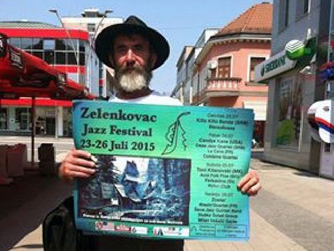 Predsjednik Ekološkog pokreta Zelenkovac i idejni tvorac džez festivala na Zelenkovcu Borislav Јanković. - Foto: SRNA