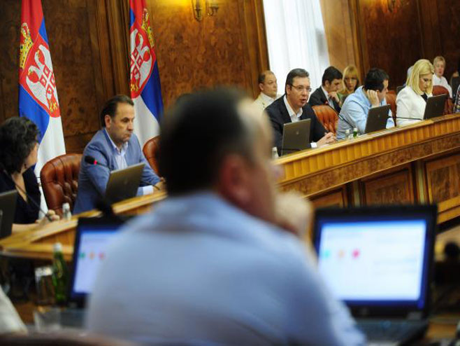 Vlada Srbije - sjednica - Foto: RTRS