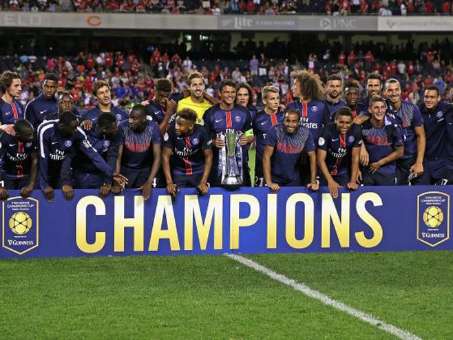 Fudbaleri PSŽ-a pobjednici međunarodnog Kupa šampiona - Foto: Getty Images