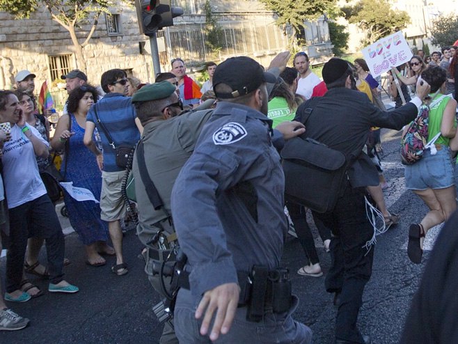 Јerusalim: Napad na gej paradi - Foto: The Telegraph