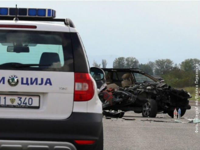 Saobraćajna nesreća u Makedoniji (foto: Telegraf.mk) - 