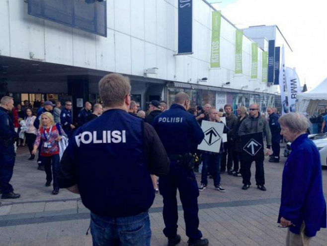 Neonacisti u Finskoj (photo: Twitter @hsfi) - 