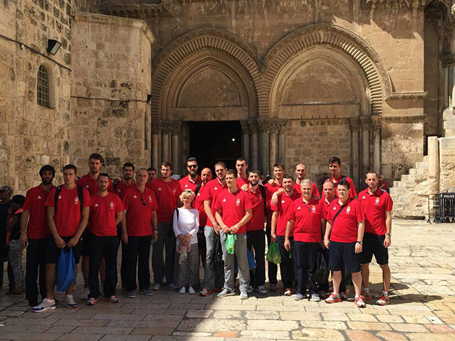 Košarkaši Srbije posjetili Јerusalim (FOTO: kss.rs) - 