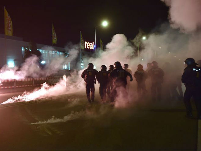 Sukobi policije i neonacista u Hajdenau - Foto: Getty Images