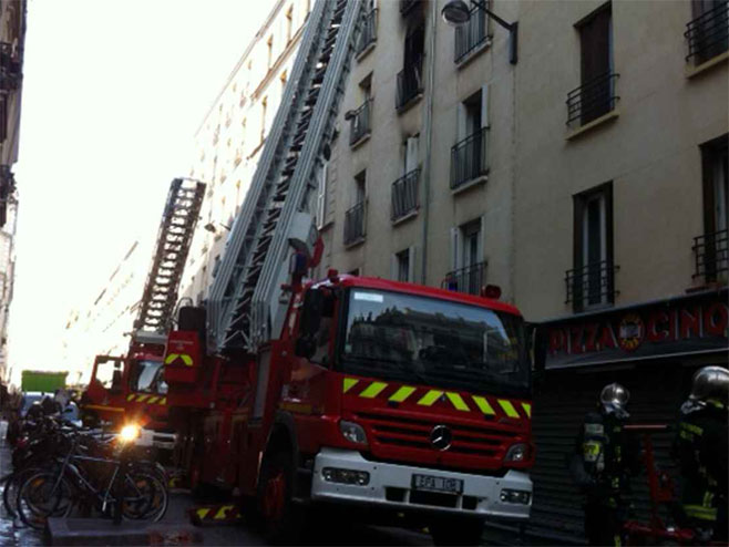 Pariz: U požaru osmoro mrtvih, među kojima dvoje djece (foto: Fabrice Pouliquen / 20 Minutes) - 