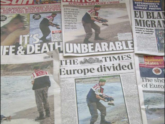 Fotografija utopljenog dječaka uzdrmala Evropu - Foto: Screenshot