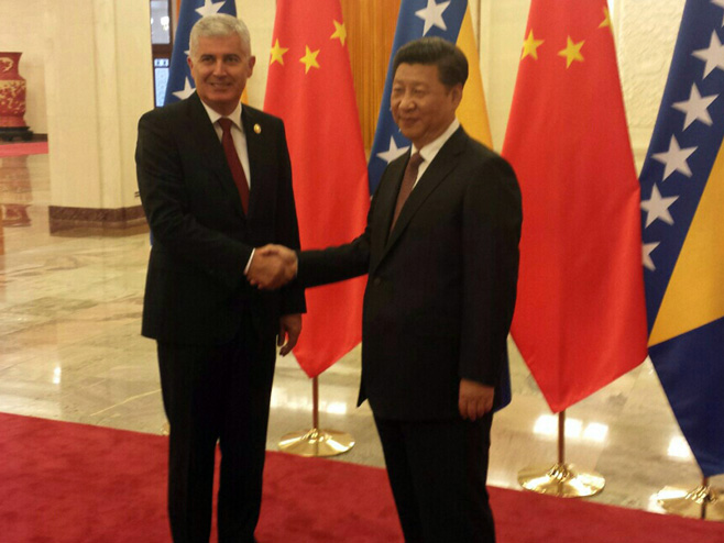 Predsjedavajući Predsjedništva BiH Dragan Čović razgovarao je u Pekingu sa predsjednikom Kine Si Đinpingom - Foto: SRNA