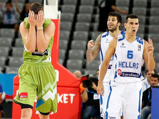 Eurobasket 2015: Grčka slavila protiv Slovenije (Foto: eurobasket2015.org) - 