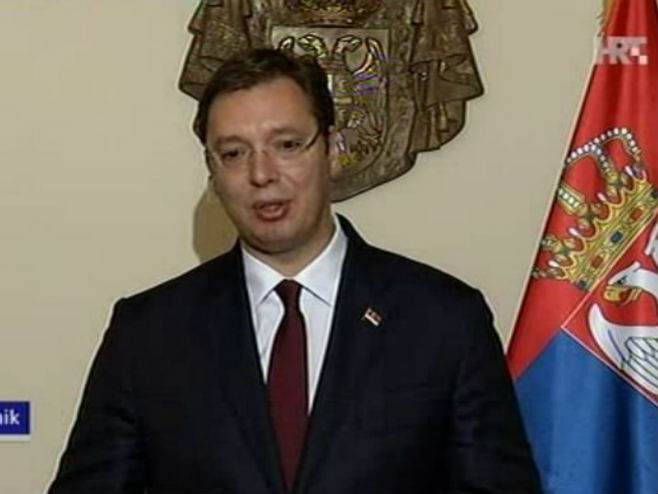 Aleksandar Vučić (foto: HRT/Screenshot) - 
