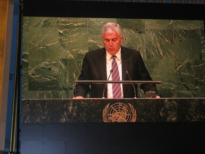 Dragan Čović u UN-u - Foto: Screenshot