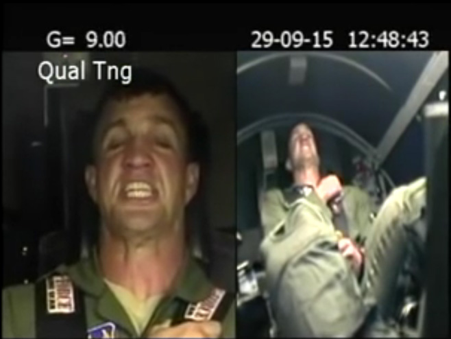 Pilotski trening gravitacionog opterećenja - Foto: Screenshot/YouTube