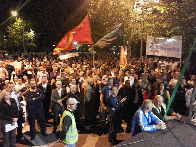 Protesti u Crnog Gori (Foto: FB) RTCG - 