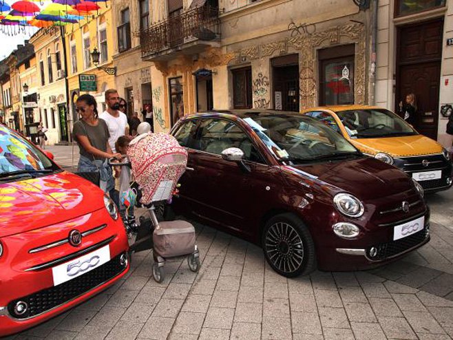 Promocija "Fiat 500" - Foto: TANЈUG