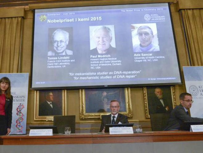 Dodjeljena Nobelova nagrada za hemiju 2015 - Foto: AP