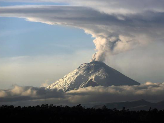 Vulkan  u Ekvadoru - Foto: AFP