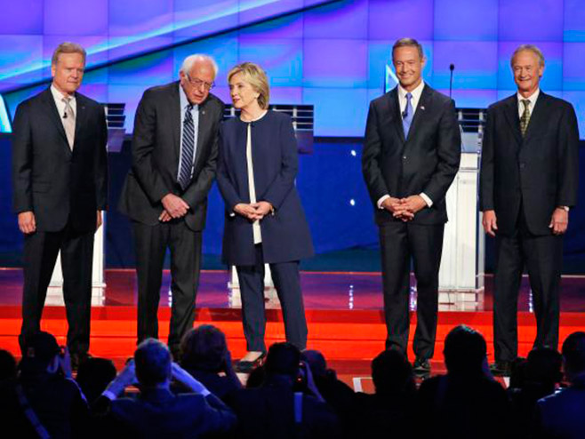 Predsjednička debata Demokratske stranke u Las Vegasu - Foto: AP