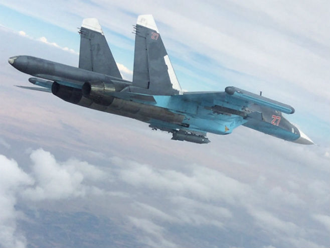 Ruski borbeni avion (foto: © Ministarstvo odbrane Rusije/rs.sputniknews.com) - 