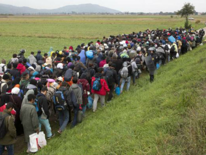 Izbjeglice u Sloveniji - Foto: AP