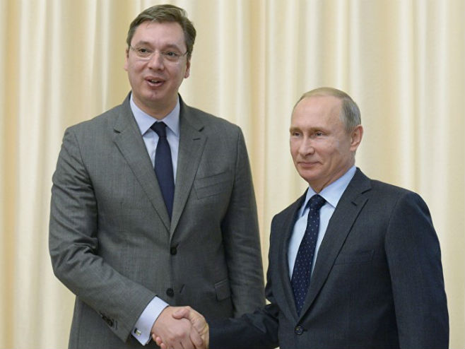 Vučić i Putin (arhiv) (foto: © Sputnik/ Alekseй Nikolьskiй) - 