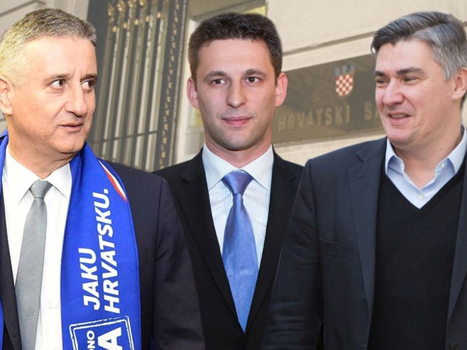 Karamarko, Petrov, Milanović (foto: http://rtcg.me/) - 