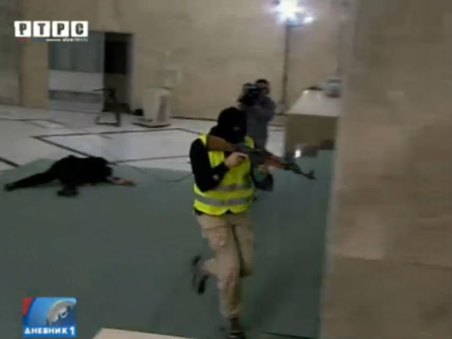 Antiteroristička vježba u Beogradu - Foto: Screenshot