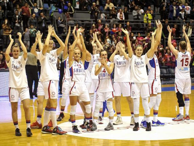 Košarkašice Srbije - Foto: TANЈUG