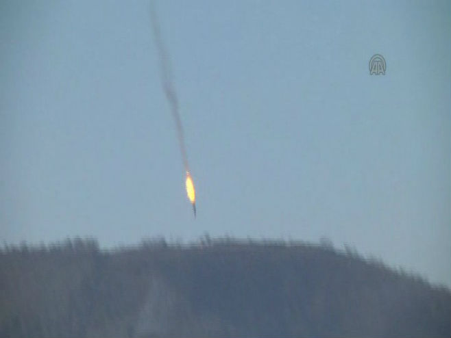 Turska srušila ruski avion - Foto: Screenshot