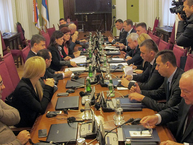 Sastanak odbora za bezbjednost Republike Srpske i Srbije - Foto: SRNA