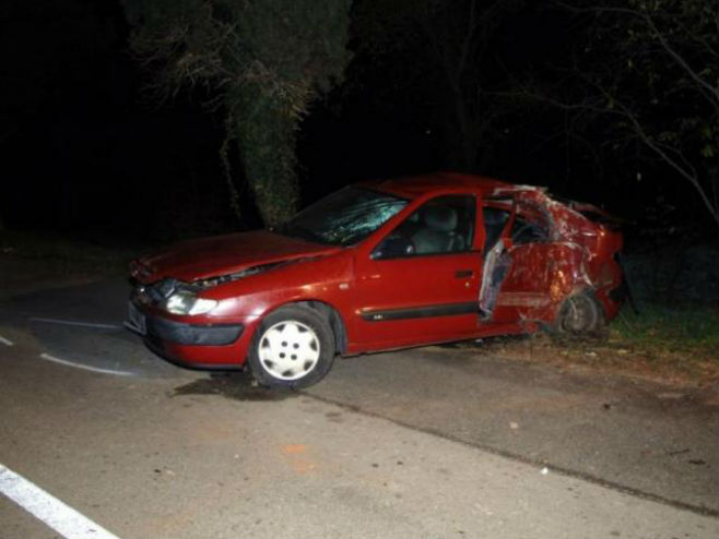 Saobraćajna nesreća u Istri (foto: glasistre.hr) - 
