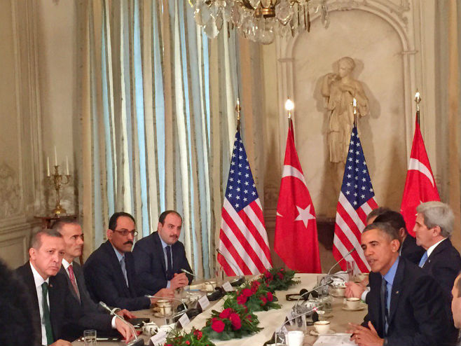 Sastanak Obame i Erdogana (foto: Twitter @HorsleyScott) - 