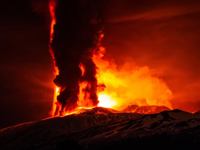 Vulkan Etna - Foto: The Telegraph