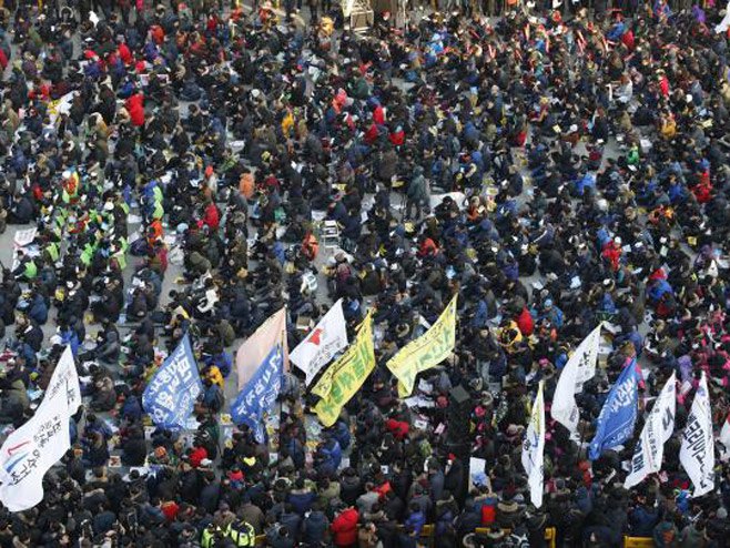 Ј.Koreja: Protesti protiv predsjednice Park Geun-hje - Foto: AP