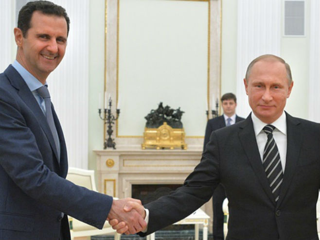 Putin i Asad - Foto: AP