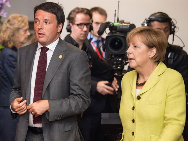 Mateo Renci i Angela Merkel (arhiv) - Foto: AP