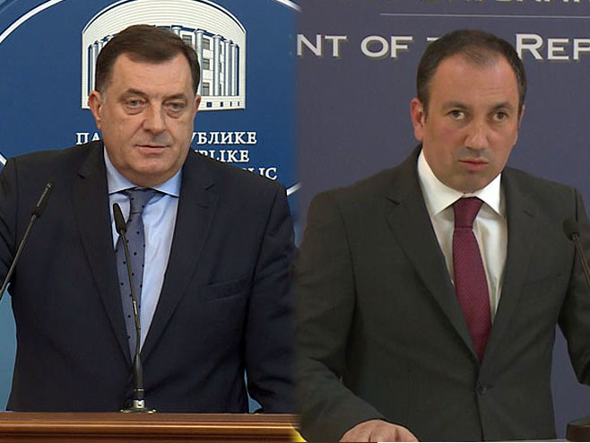 Milorad Dodik i Igor Crnadak - Foto: ilustracija