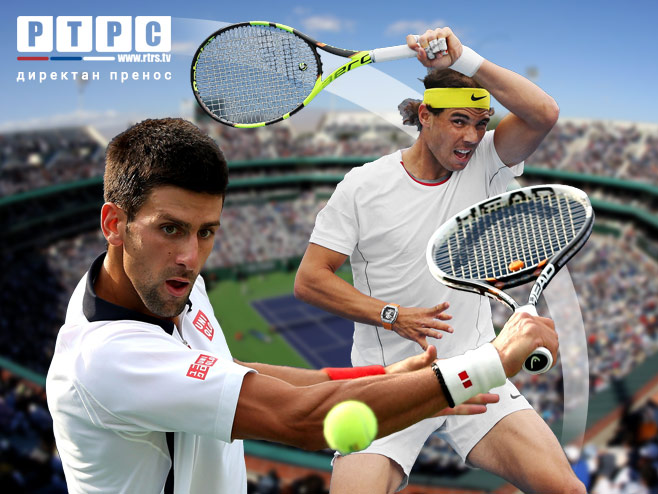 Novak Đoković i Rafael Nadal (Ilustracija: RTRS) - 