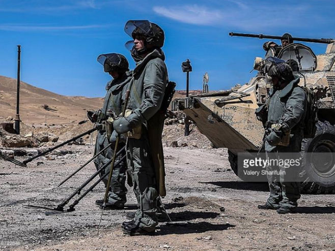 Ruska vojska deminira Palmiru - Foto: Getty Images