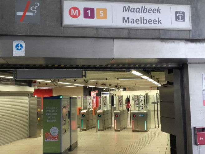 Metro stanica u Briselu (foto: Twitter @WillParkerBrx) - 