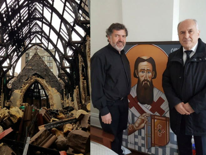 Incko pomaže obnovu crkve - Foto: nezavisne novine