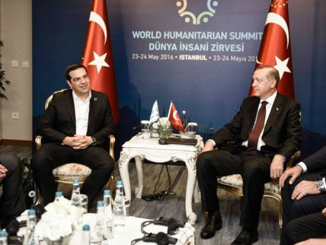 Aleksis Cipras i Redžep Tajip Erdogan u Istanbulu (Foto: protothema.gr) - 
