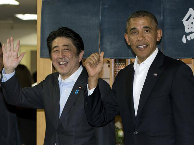 Šinzo Abe i Barak Obama - Foto: AP