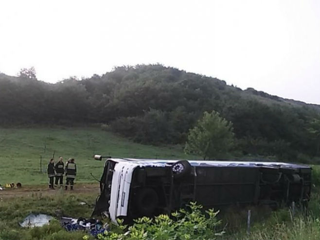 Saobraćajna nesreća kod Aleksinca (foto: M.M./Kurir) - 