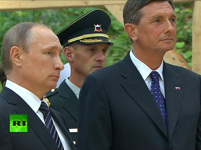 Putin u Sloveniji - Foto: Screenshot