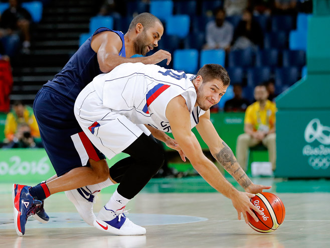 Košarka: Srbija - Francuska (Foto: epa/Jorge Zapata) - 