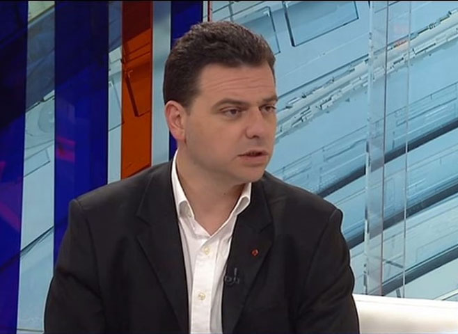 Saša Magazinović, predsjednik glavnog odbora SDP-a BiH (foto: N1) - 
