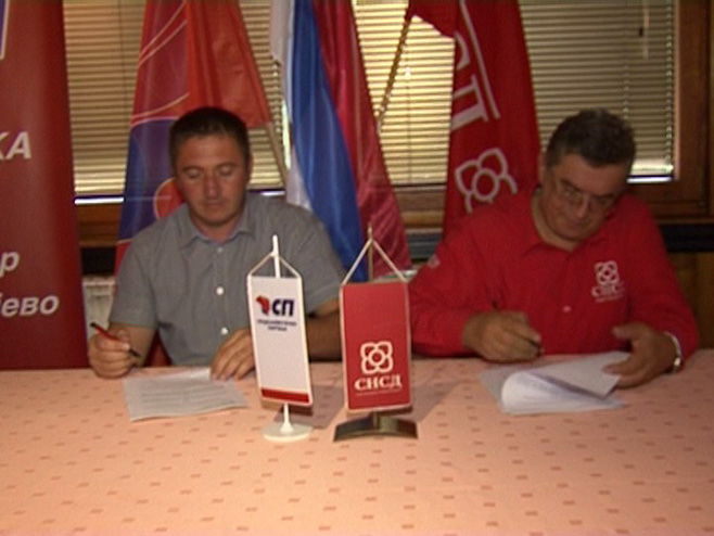 Han Pijesak - potpisivanje sporazuma - Foto: RTRS
