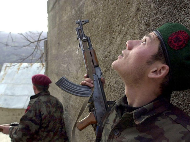 Pripadnici terorističke organizacije OVK - Foto: AFP