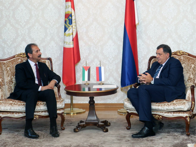 Sastanak Dodika i Namuraha - Foto: SRNA