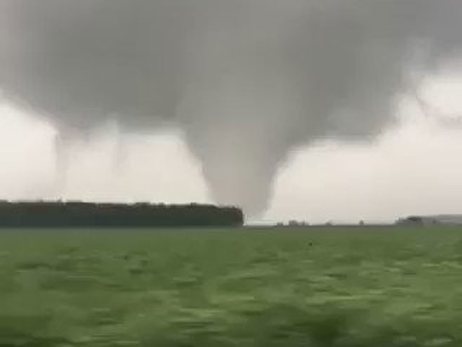 Tornado u Indijani - Foto: Screenshot/YouTube